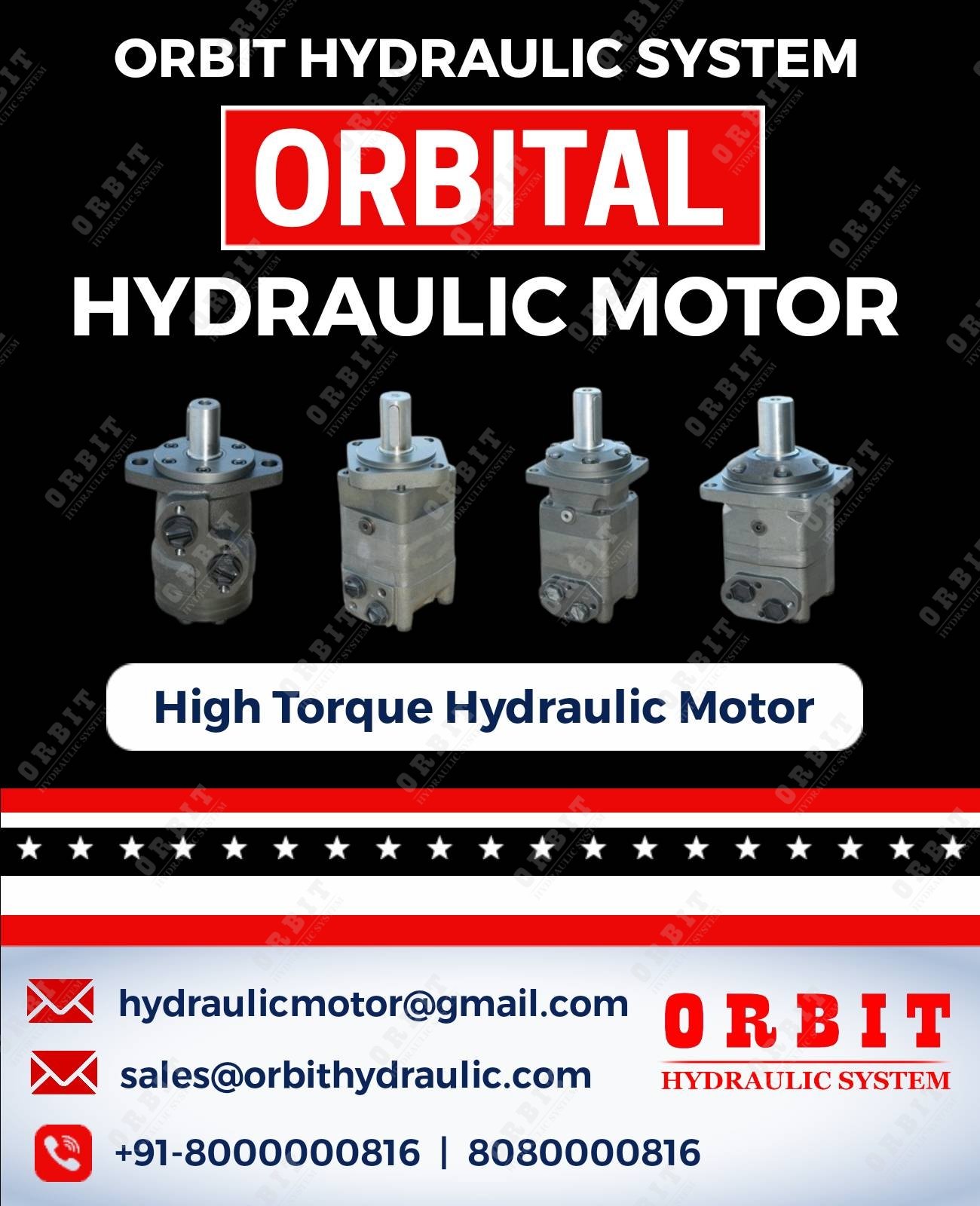 Orbital Make Hydraulic Motor Manufacturer in Mumbai Pune Chennai Bangalore Hyderabad Nashik Delhi Kolkata India